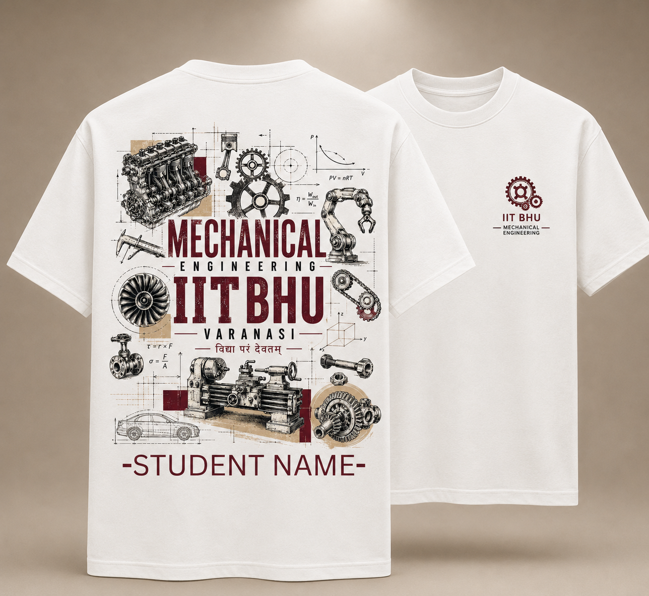 Mechanical Engineering Unisex Tshirt