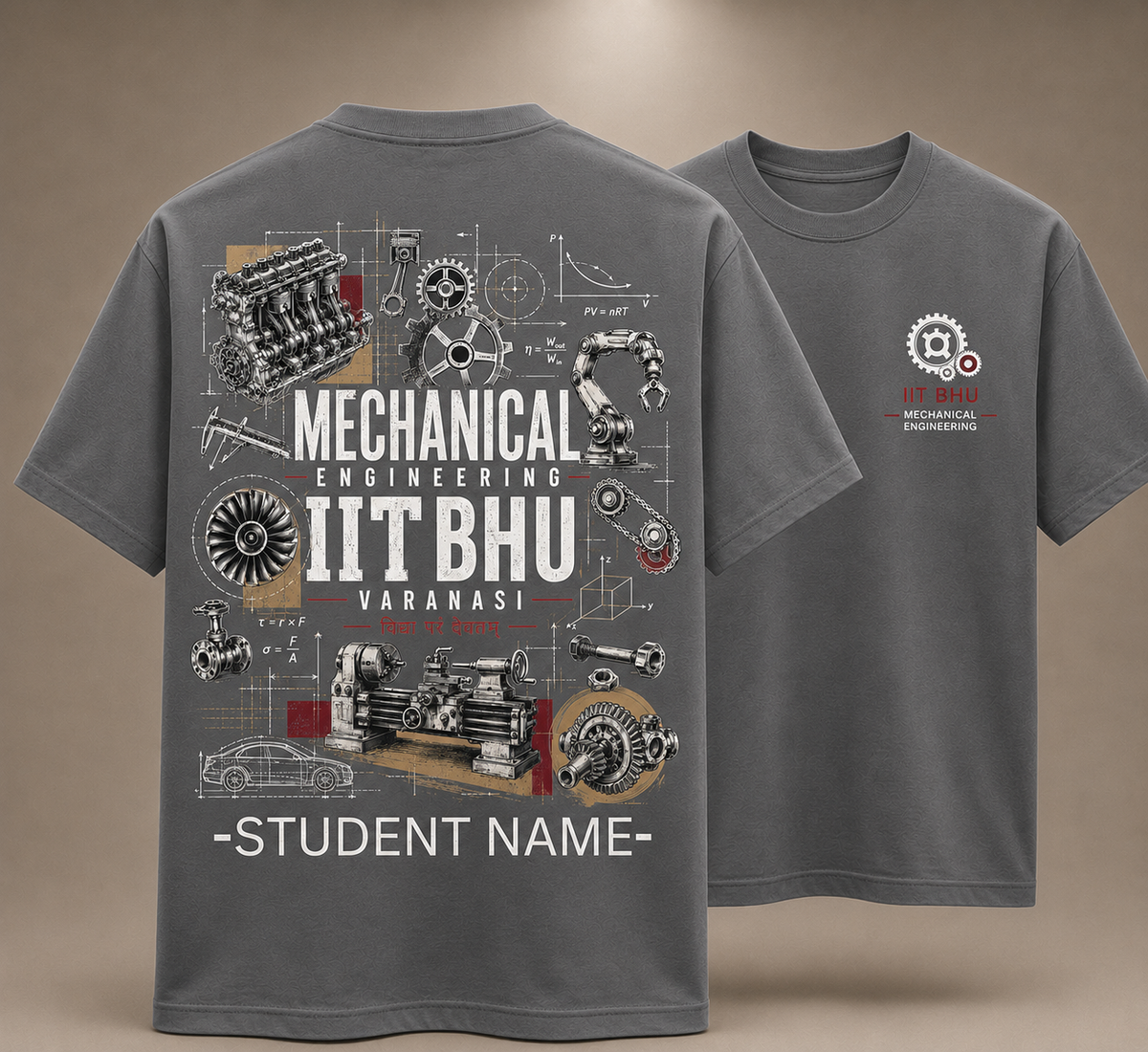 Mechanical Engineering Unisex Tshirt