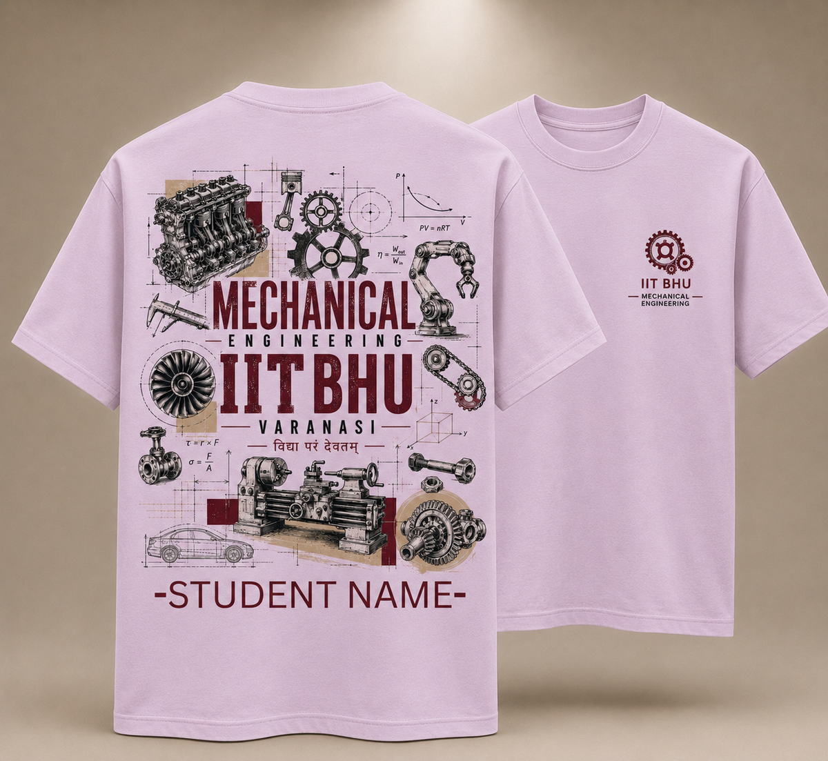 Mechanical Engineering Unisex Tshirt
